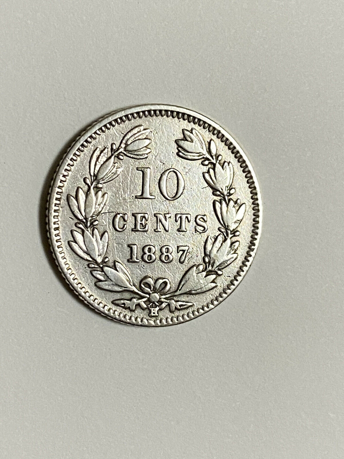Nicaragua 10 Centavos 1887
